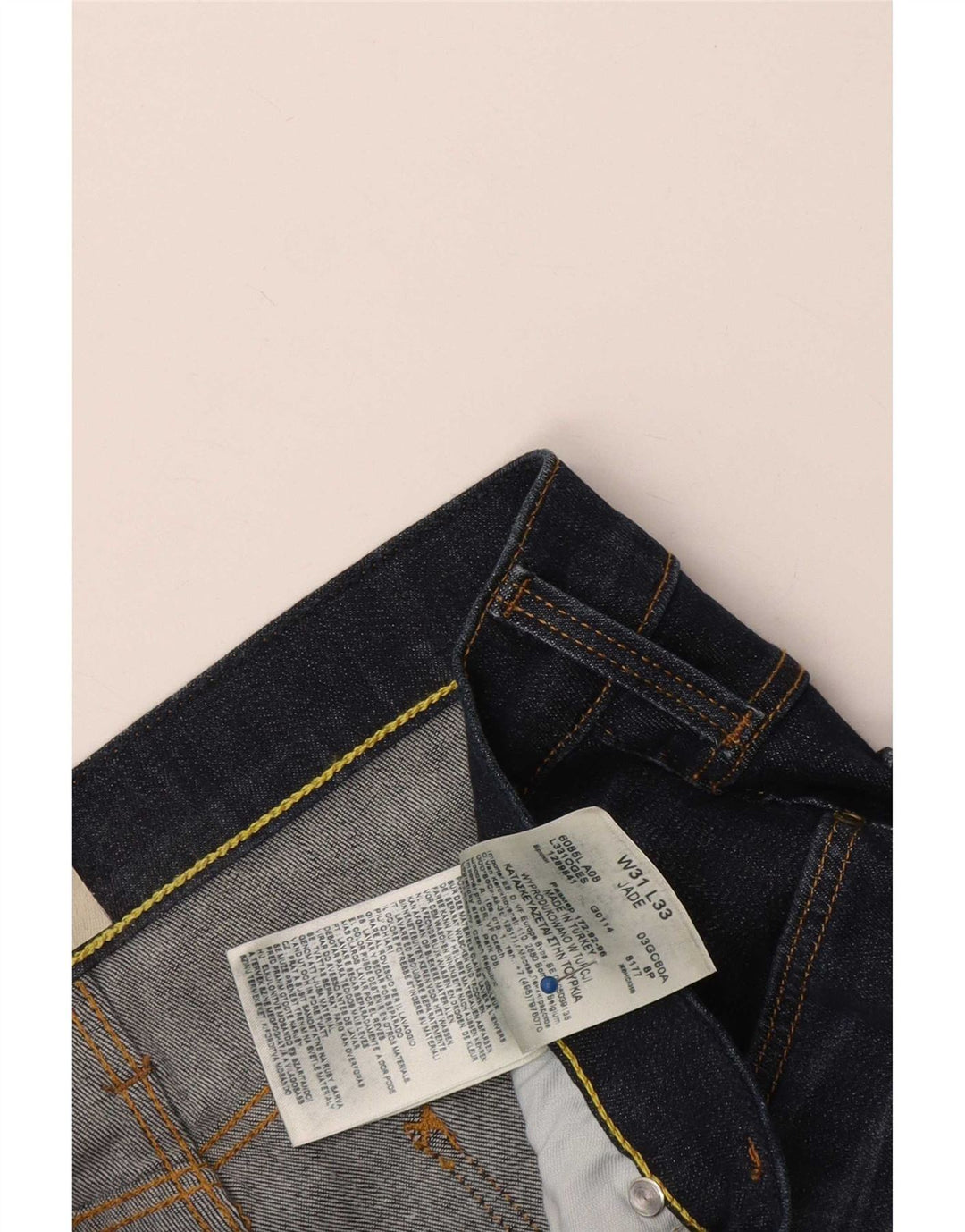 Lee Dame Jade Slim Jeans W31 L33 Blå Bomuld