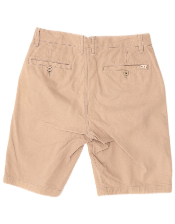 VANS Mens Chino Shorts W30 Medium Beige Cotton