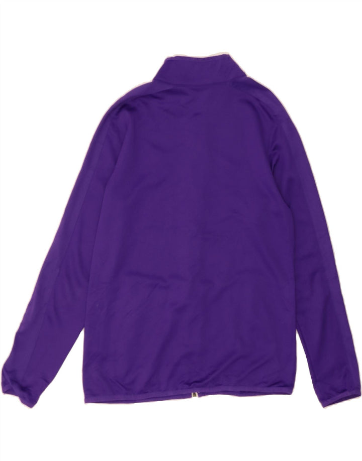 NIKE Womens Spartans Graphic Tracksuit Top Jacket UK 14 Medium Purple Vintage Nike and Second-Hand Nike from Messina Hembry 