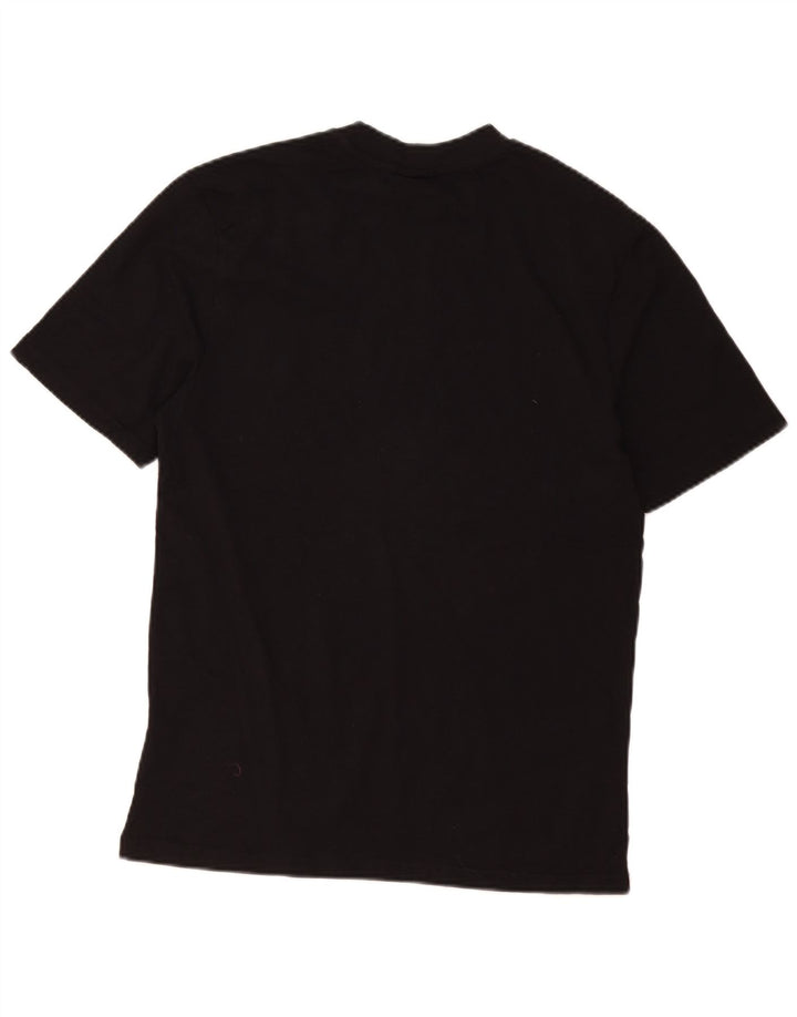 Umbro Herre Grafisk T-Shirt Top Lille Sort Bomuld