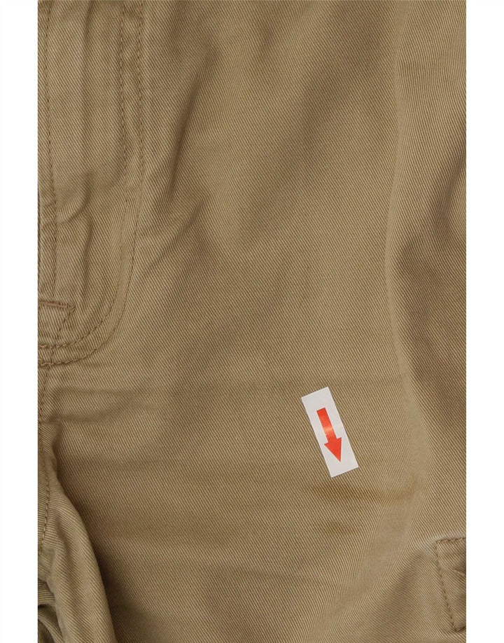 Timberland Herre Cargo Shorts W36 Stor Khaki Bomuld