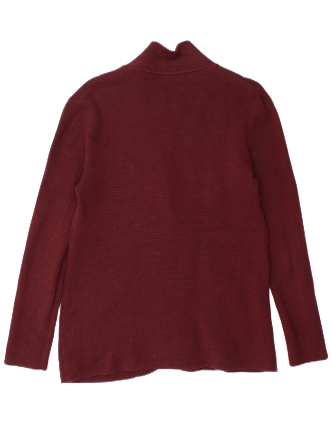 J. Crew Dame 2 Button Blazer Jacket UK 10 Small Bourgogne Bomuld