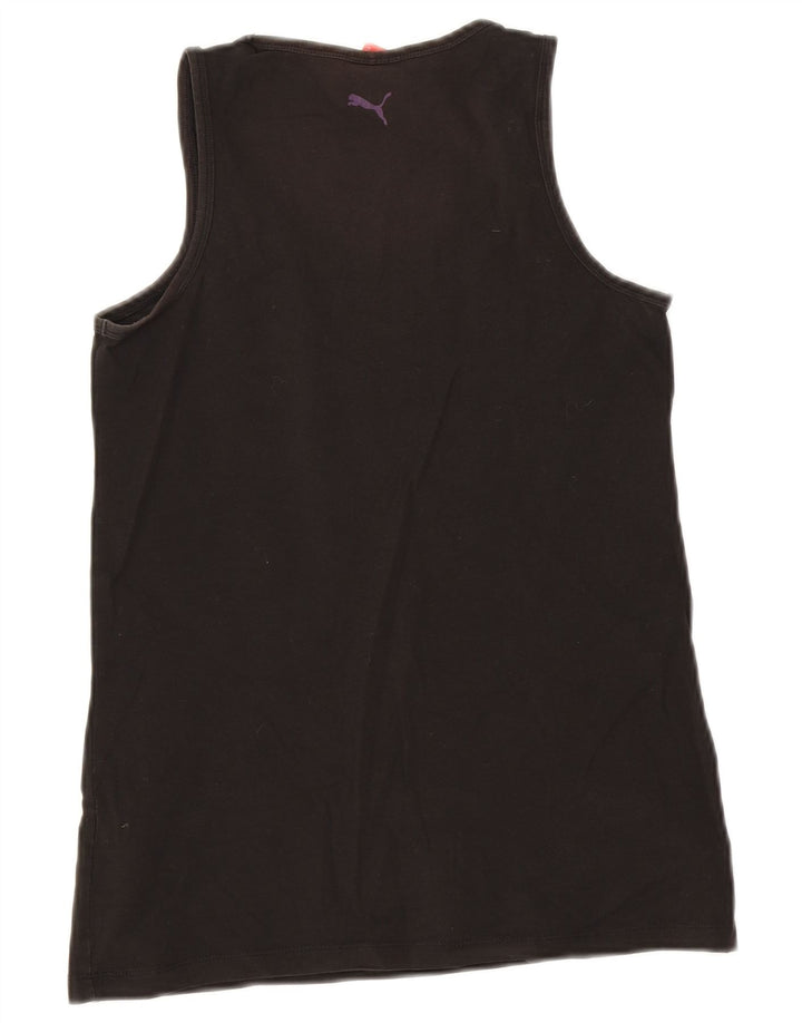 Puma Damevest Top UK 12 Medium Sort Bomuld