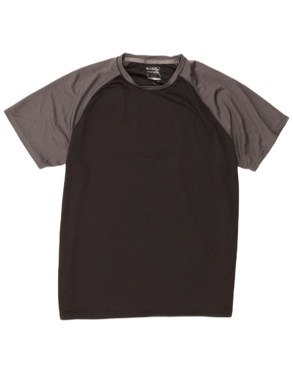 Mountain Warehouse Herre IsoCool T-Shirt Top 2XL Grå Colourblock Polyester