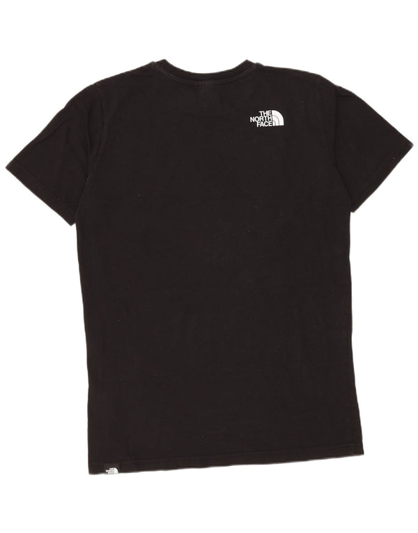 The North Face Boys Grafisk T-Shirt Top 14-15 år XL Sort Bomuld