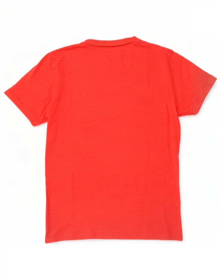 Superdry Grafisk T-shirt til mænd, medium rød bomuld