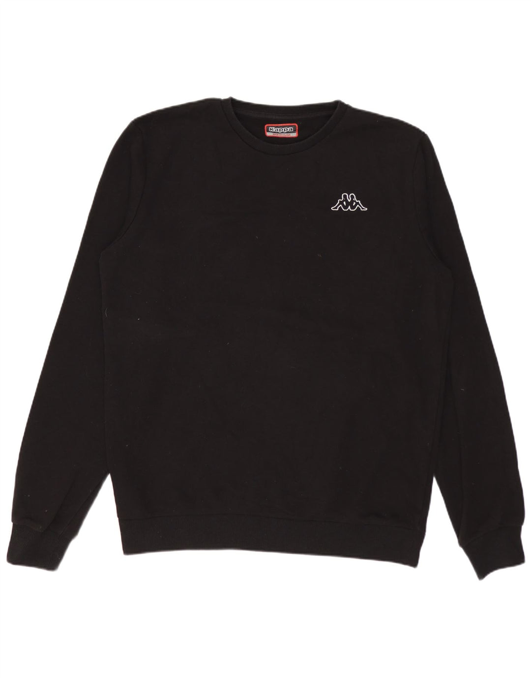 Kappa Herre sweatshirt Jumper Medium Sort Bomuld