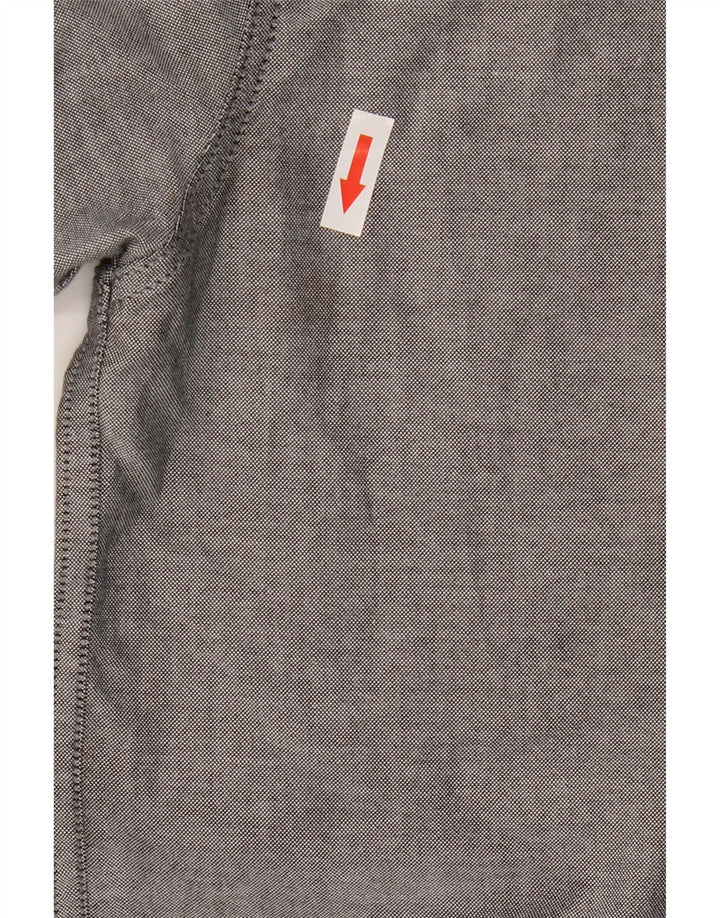 Jack & Jones herre Slim Fit skjorte XL grå bomuld