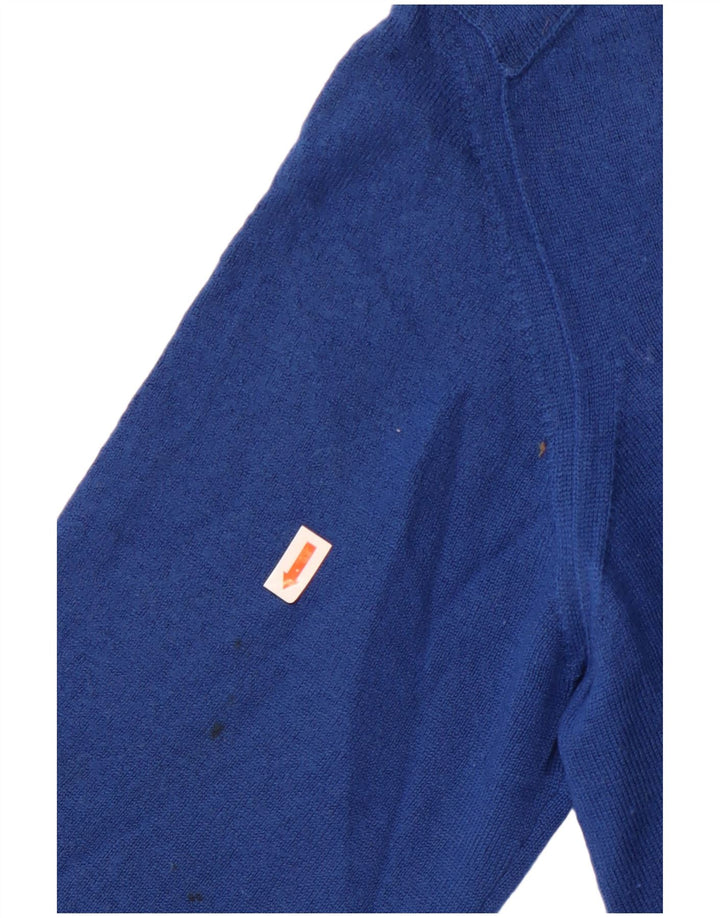 Marks & Spencer Womens Autograph V-hals sweater UK 16 Large Blue