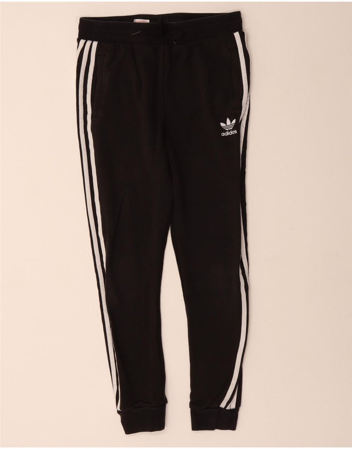 ADIDAS Træningsdragt til kvinder Joggers UK 12 Medium Sort Bomuld