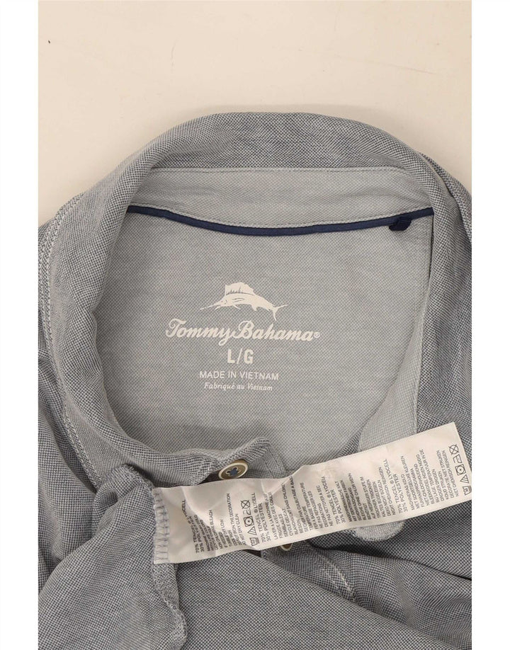 Tommy Bahama Polo Shirt til mænd Stor Grå Lyocell