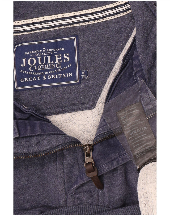 Joules Sweatshirt med lynlås til mænd Medium marineblå bomuld