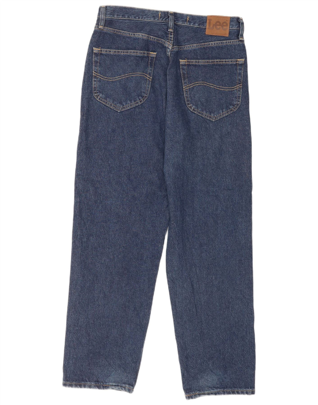 Lee Herre Relaxed Fit Straight Jeans W32 L30 Blå Bomuld