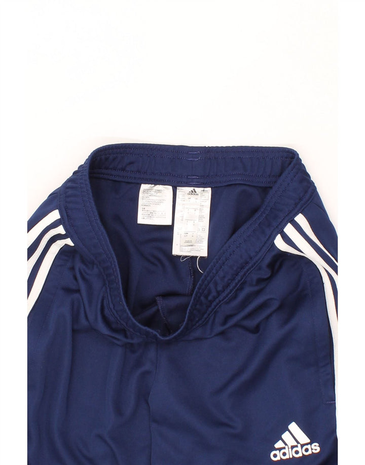 ADIDAS Mens Tracksuit Trousers Small  Navy Blue Polyester Vintage Adidas and Second-Hand Adidas from Messina Hembry 