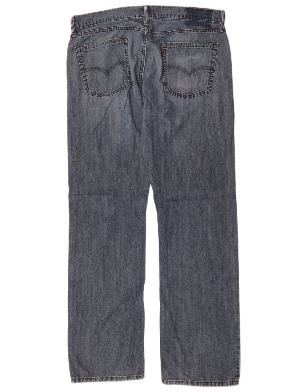 Levi's lige jeans til kvinder W36 L34 blå bomuld