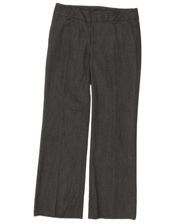 Zara lige jakkesæt til kvinder EU 38 Small W28 L31 Grå polyester