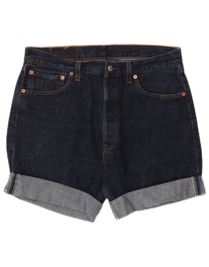 Levi's Herre 501 denimshorts W34 Large Navy Blue