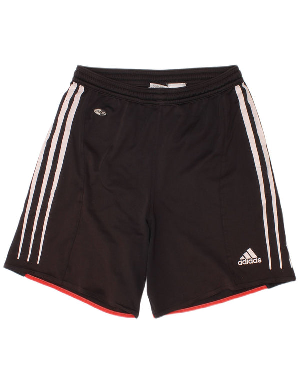 Adidas Boys Climacool Sportshorts 11-12 år W26 L7 Sort Colourblock