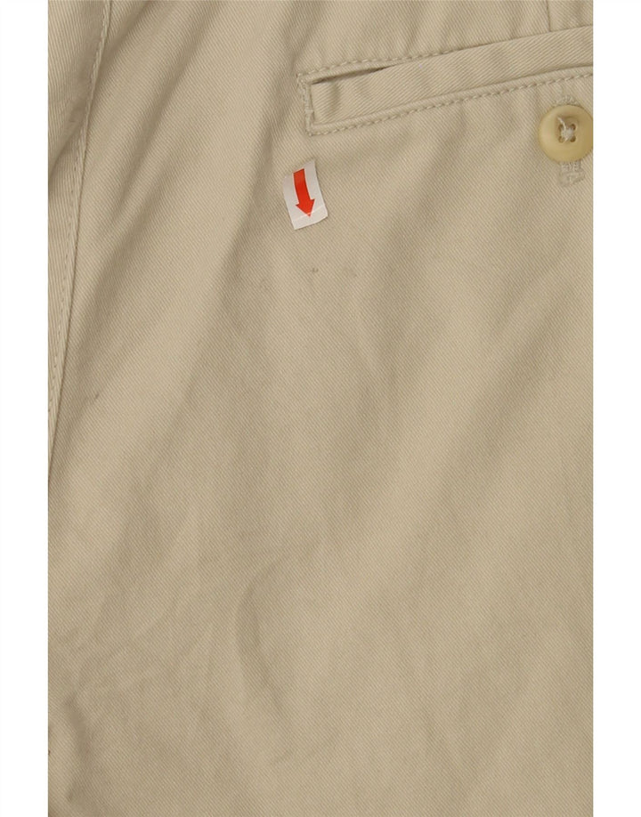 IZOD Mens Chino Shorts W33 Medium Beige Cotton Vintage Izod and Second-Hand Izod from Messina Hembry 