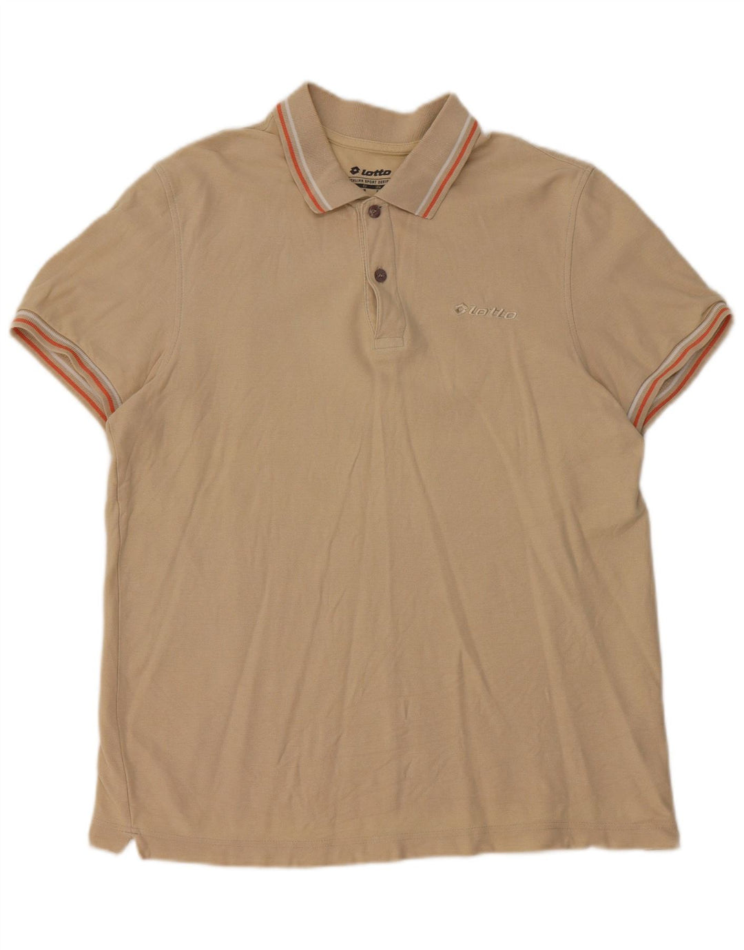 Lotto Herre Polo Shirt Medium Beige