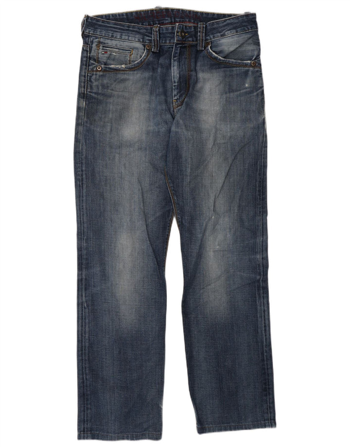 Tommy Hilfiger Straight Jeans til mænd W34 L32 Blå