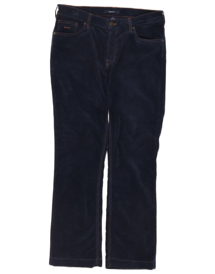 Gant Dame Carol Regular Fit Bootcut Jeans W29 L28 Marineblå Bomuld