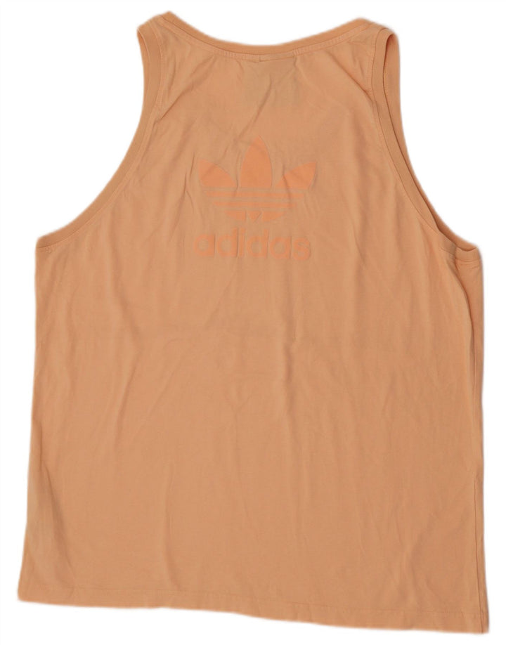Adidas Herrevest Top XL Orange Bomuld