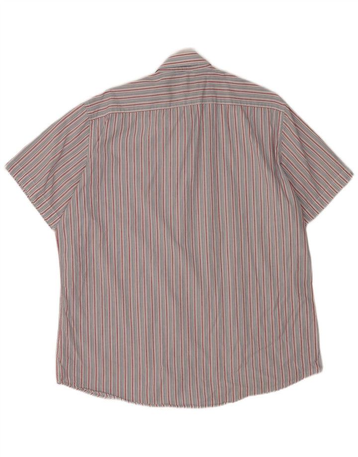 CARRERA Kortærmet Herre Regular Fit skjorte 2XL Blå Stribet