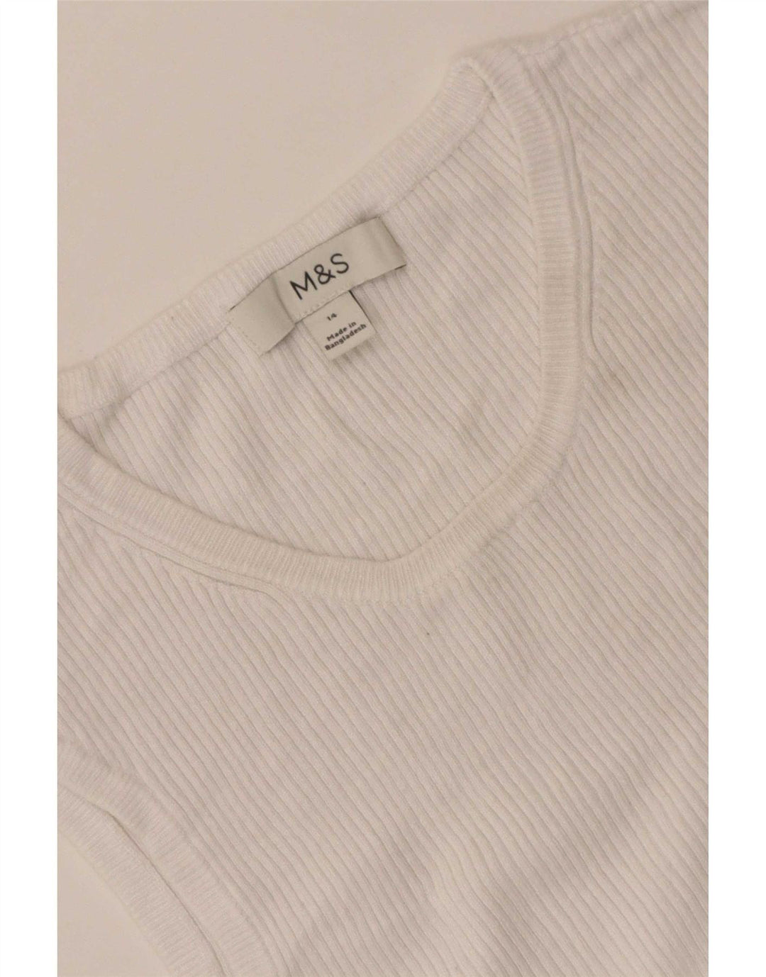 Marks & Spencer Damevest Top UK 14 Medium White