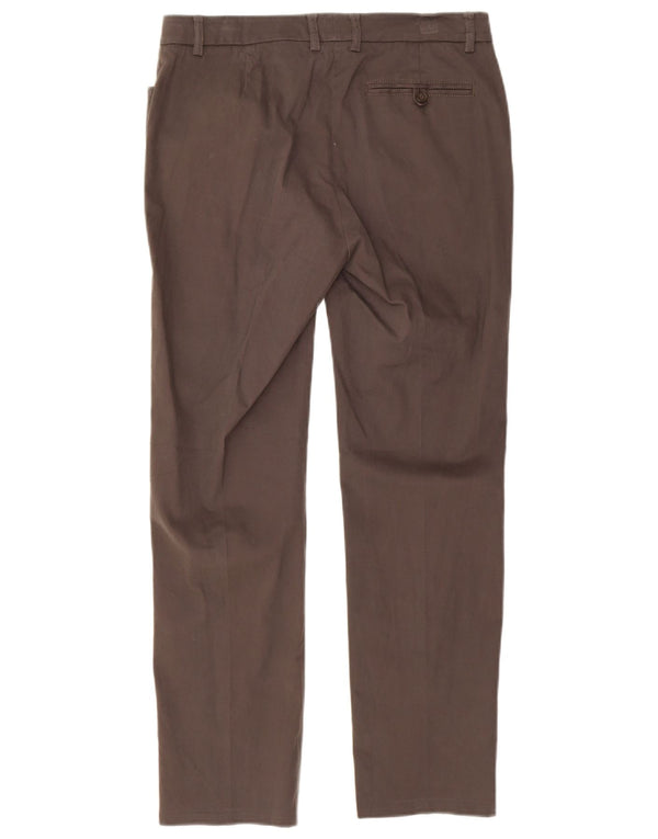 Marlboro Classics Dame Casual Bukser UK 12 Medium W30 L28 Grå Bomuld