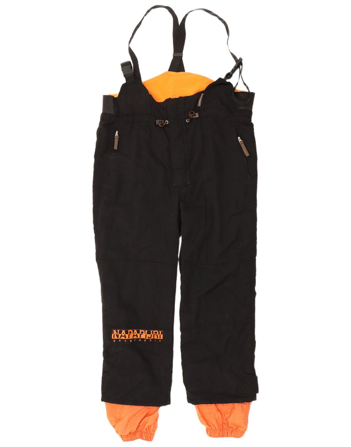 Napapijri Herre Grafiske Dungarees Skibukser 2XL Sort Polyamid