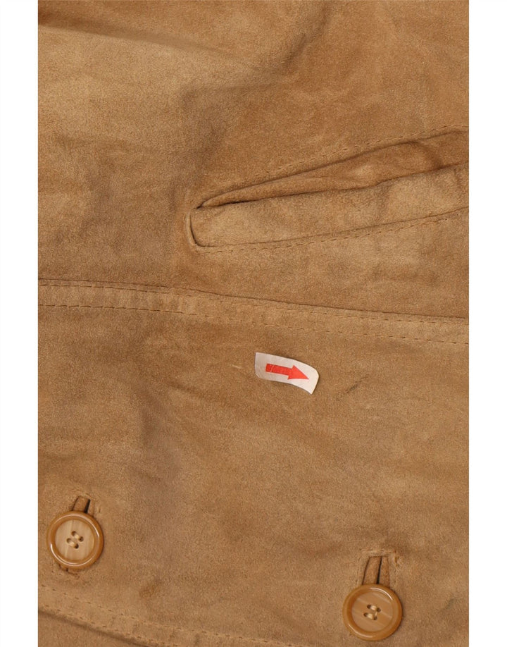 Terranova Herre ruskindsjakke UK 38 Medium Beige