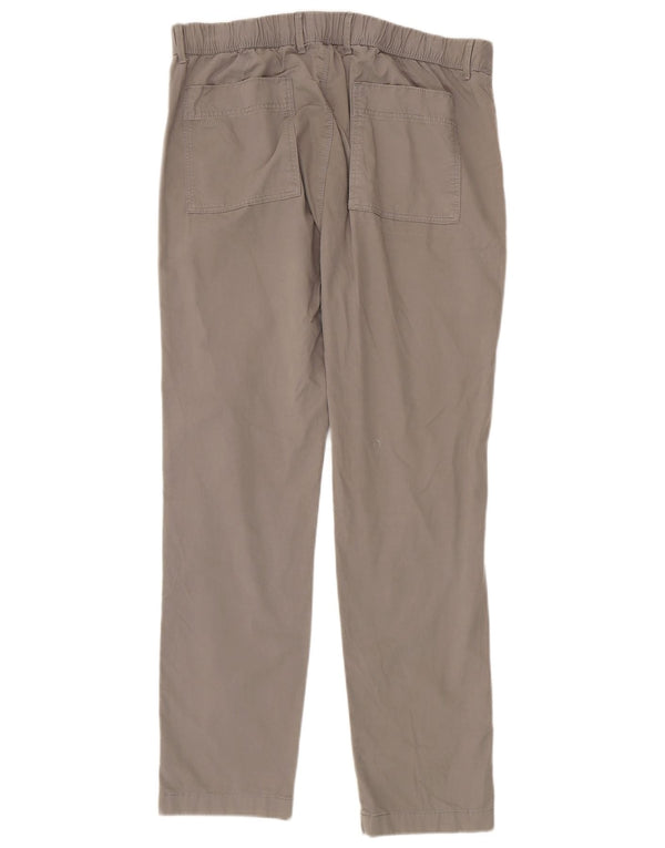 Marks & Spencer Herre Slim Fit Chinobukser W34 L31 Grå Bomuld