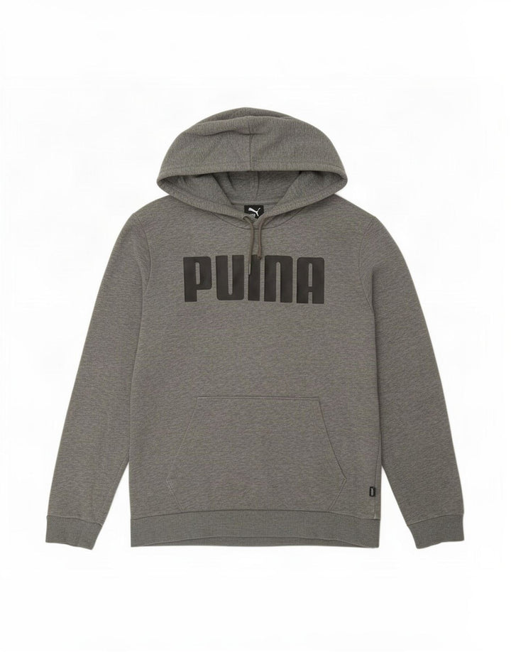 Puma Grafisk hættetrøje til mænd, lille grå