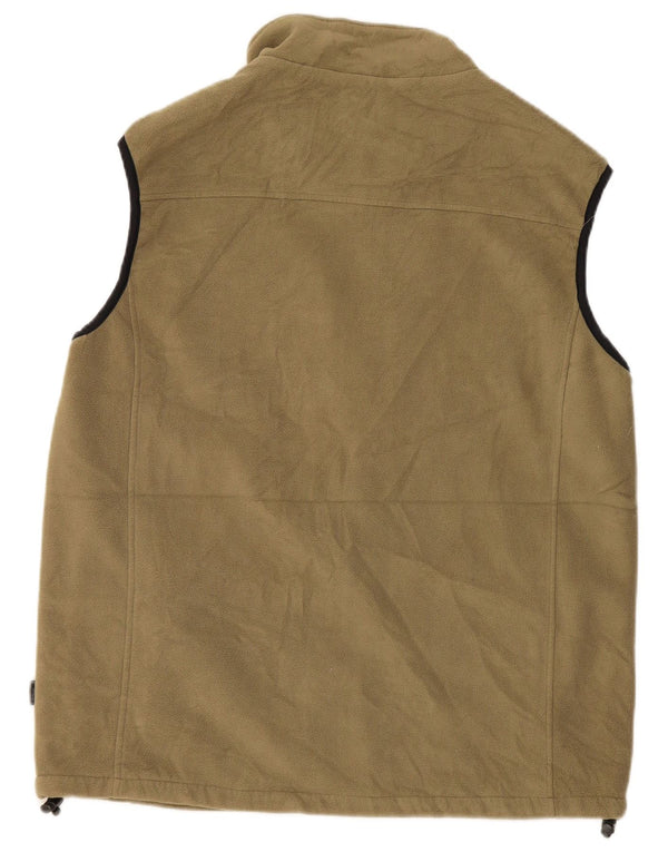 High Colorado Herre Fleece Gilet UK 42 XL Khaki Polyester