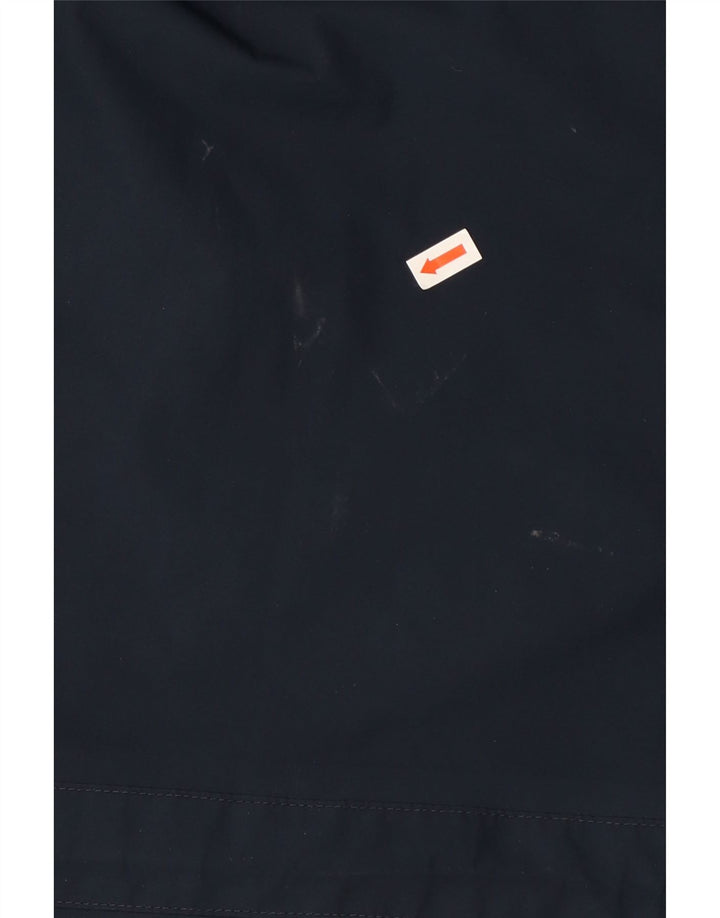 Berghaus Dame Hætte Oversized regnjakke UK 10 Small Navy Blue Nylon