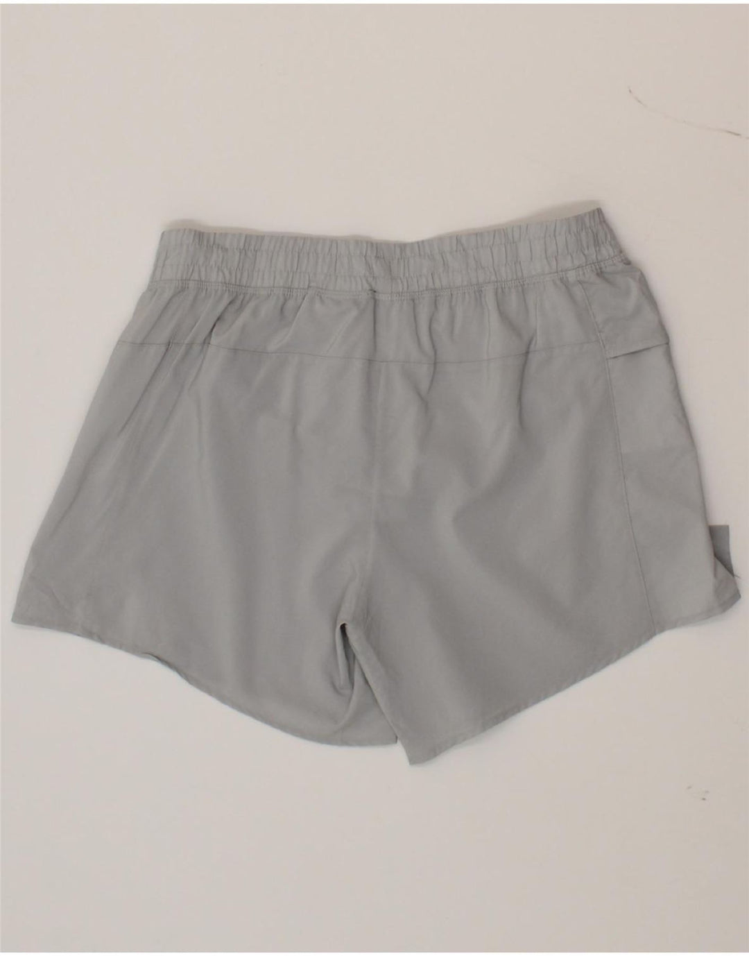 REEBOK Womens Sport Shorts UK 10 Small  Grey Polyester Vintage Reebok and Second-Hand Reebok from Messina Hembry 