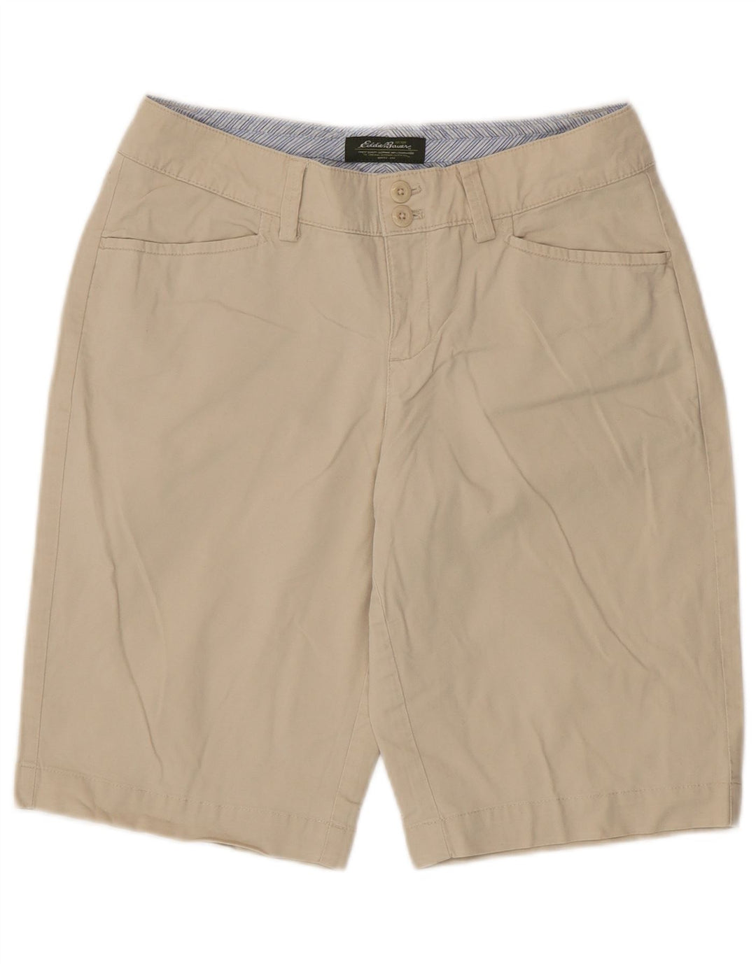 EDDIE BAUER Womens Seattle Casual Shorts US 4 Small W29 Beige Cotton Vintage Eddie Bauer and Second-Hand Eddie Bauer from Messina Hembry 