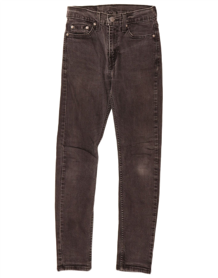 Levi's Slim Jeans til mænd W32 L28 sort bomuld