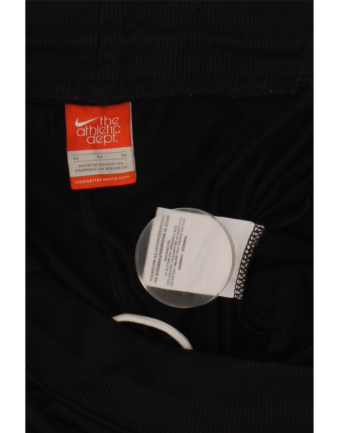 Nike træningsdragtsbukser til kvinder UK 14 Medium Sort polyester