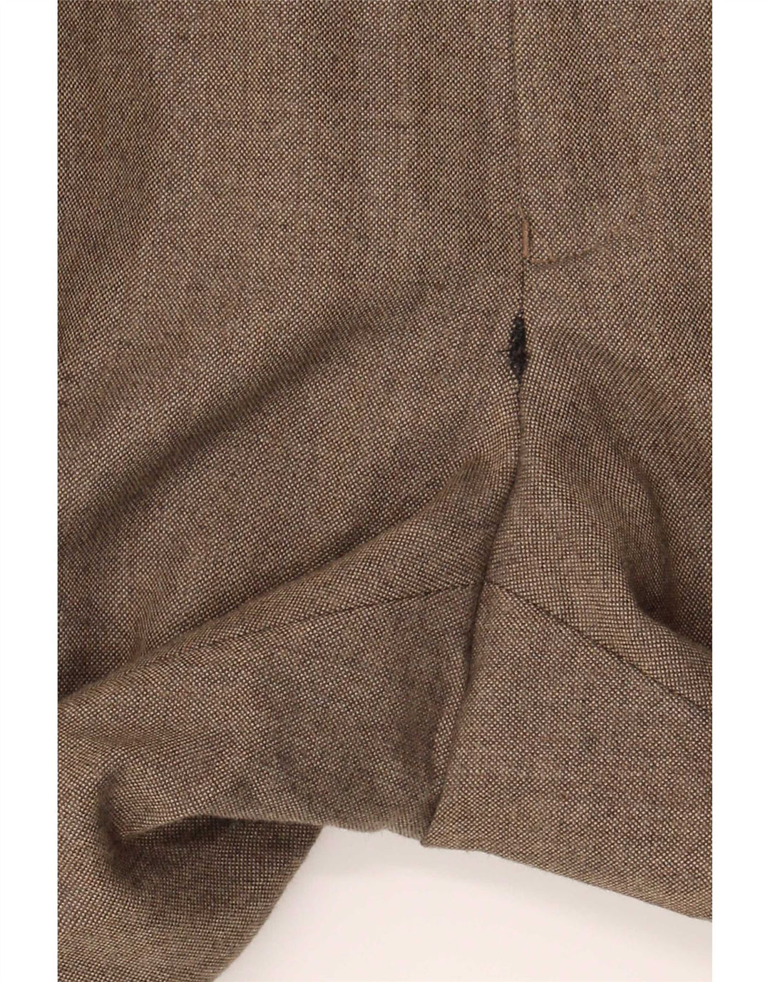 Marks & Spencer Herre Regular Fit Suit Bukser W40 L29 Beige Polyester