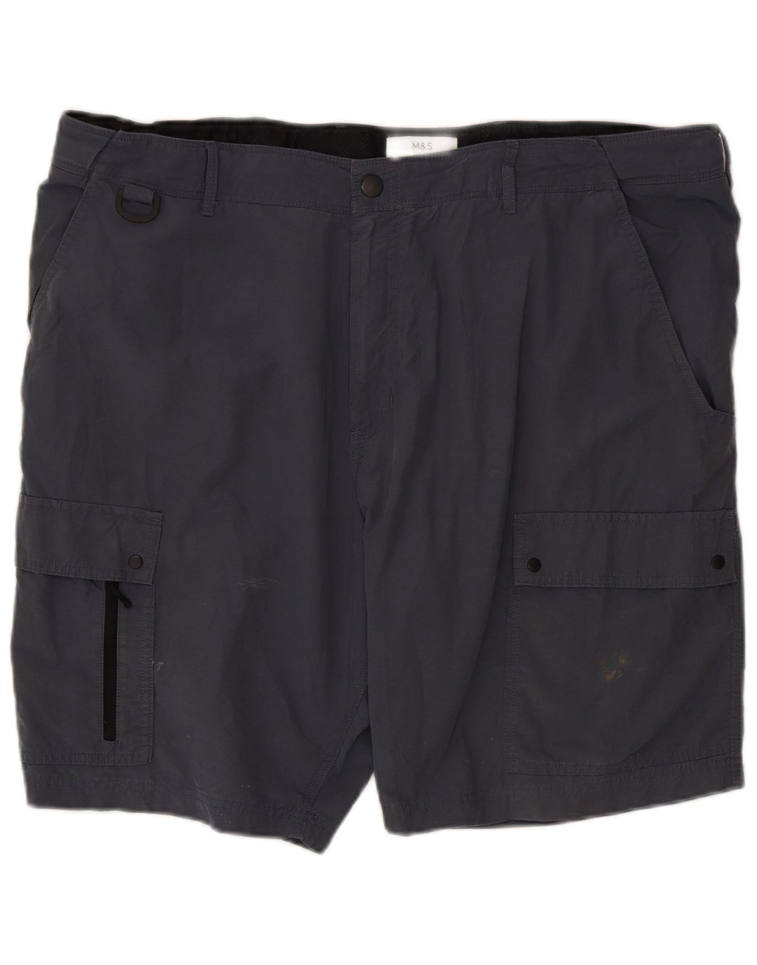 Marks & Spencer Herre Cargo Shorts W44 2XL Navyblå Bomuld