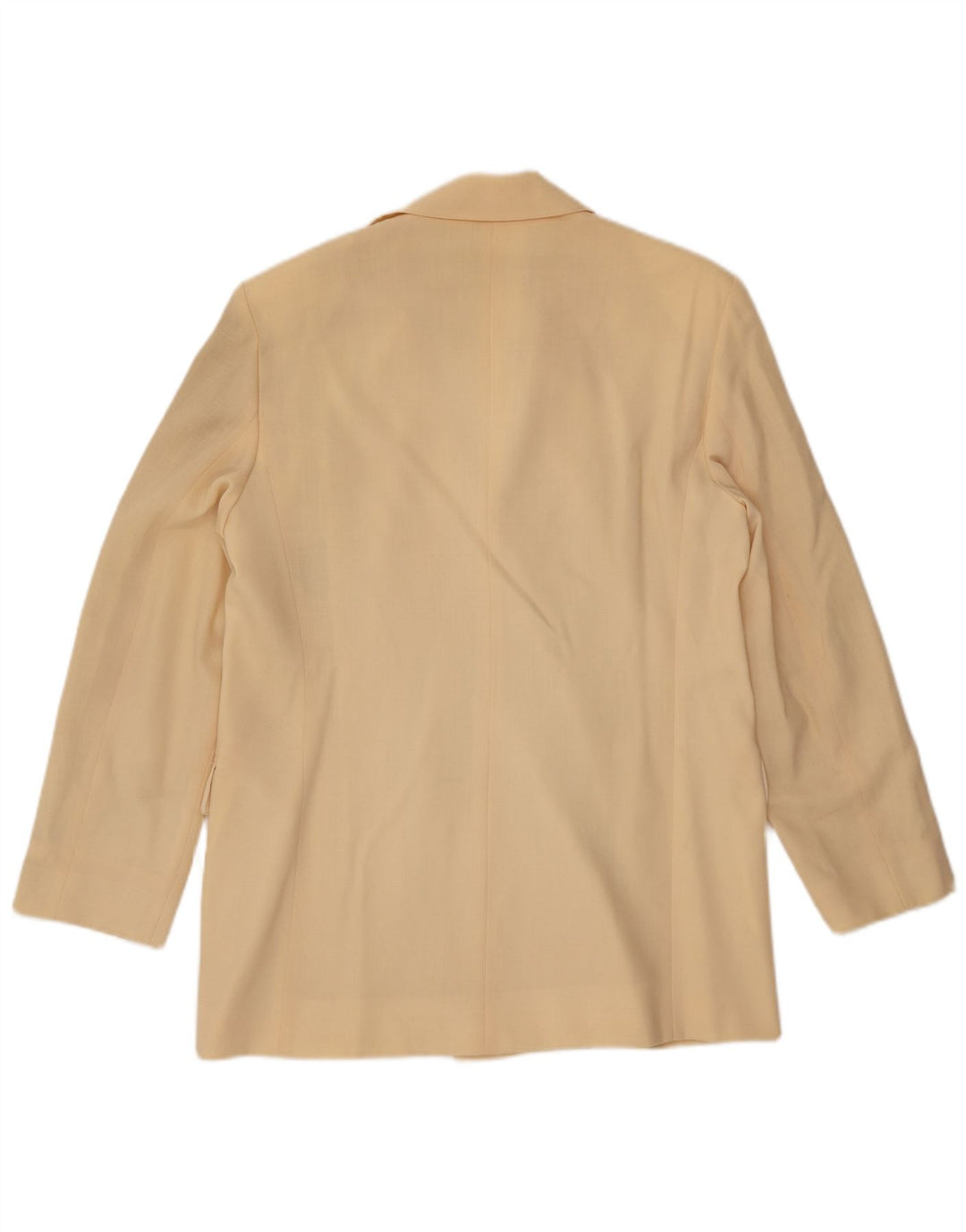 MARELLA dobbeltradet blazerjakke til kvinder DK 16 Stor gul uld