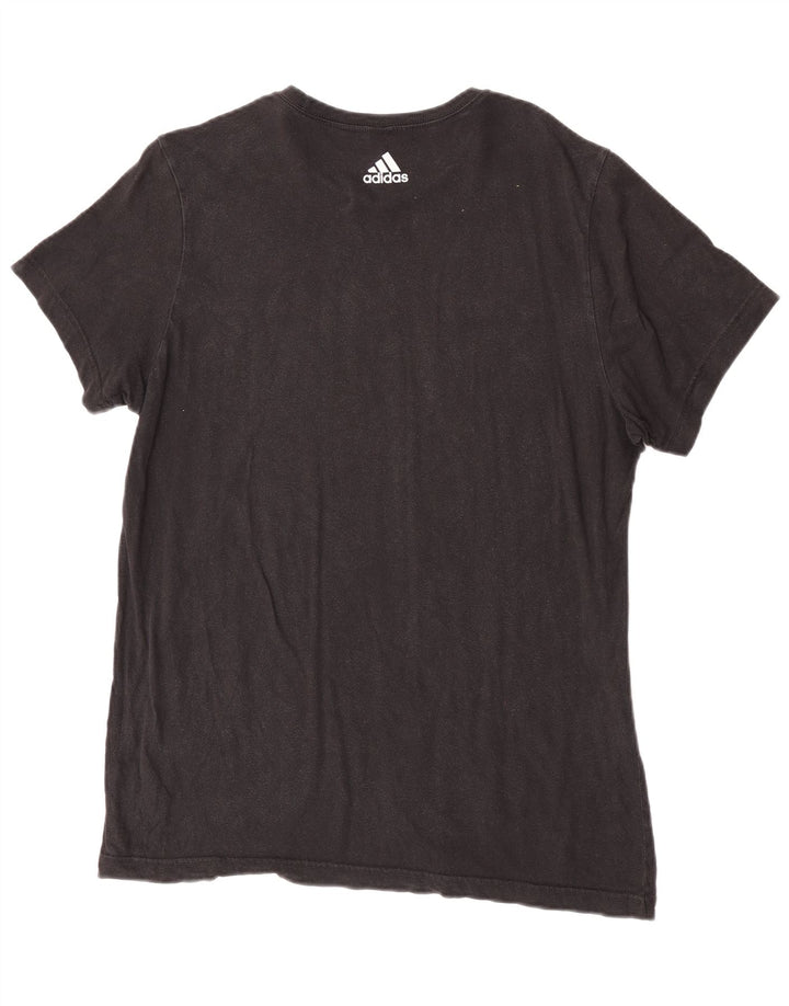 Adidas Grafisk T-shirt top til mænd, stor sort