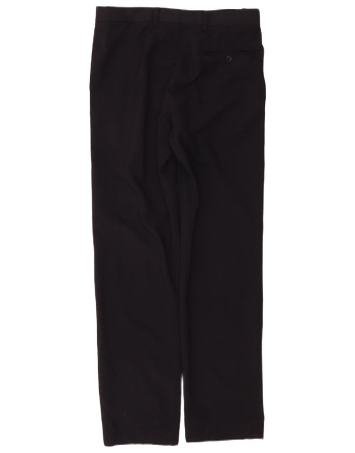 Marks & Spencer Herre Regular Straight Chino Bukser W32 L33 Navy Blue