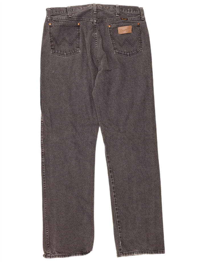 Wrangler Straight Jeans til mænd W36 L34 Grå