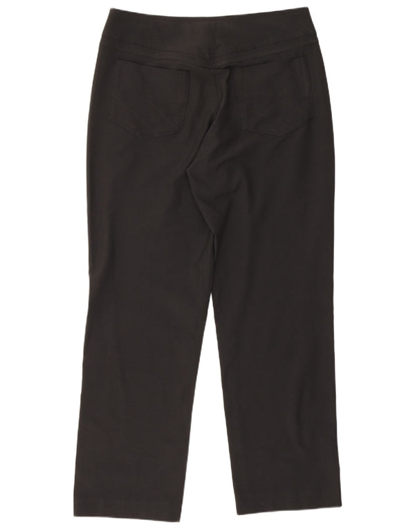 Nike lige fritidsbukser til kvinder UK 8/10 Small W29 L27 sort polyester