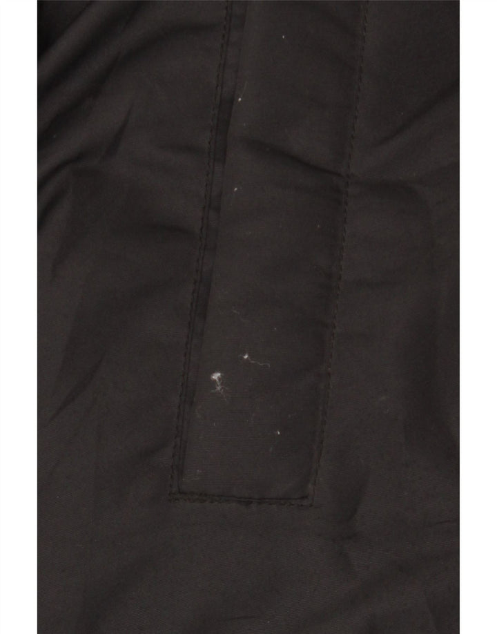 Gap Herre hættepolstret jakke UK 40 Stor sort polyester