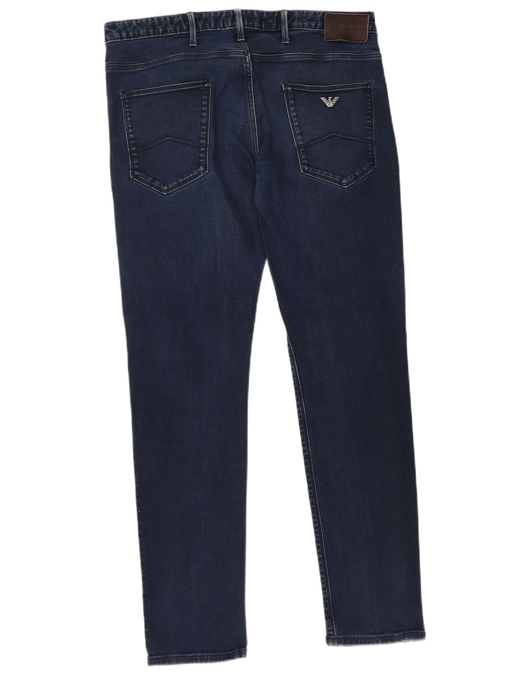 Armani Herre Slim Jeans W34 L31 Marineblå Bomuld