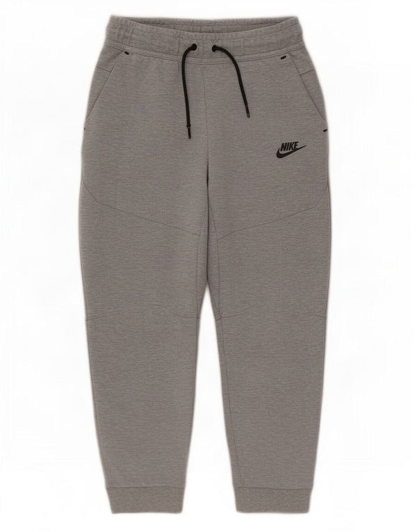 Nike Drenge træningsdragt Bukser Joggers 12-13 år Stor grå flækket bomuld